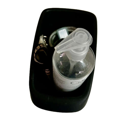 Car Center Console Storage Black Box (Renault Captur)